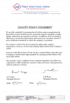 Quality Policy
