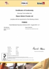 Femas Certificate
