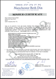 Kosher Certificate Rusk Crumb 25-26